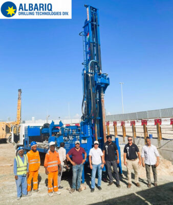 dewatering drilling rig