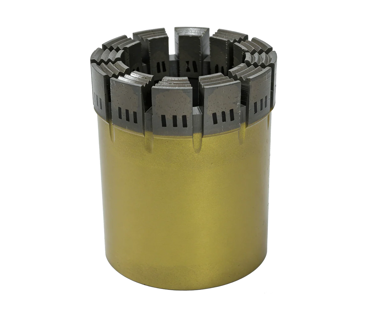 HQ Impregnated Diamond Core Bit 1 The HQ Impregnated Diamond Core Bit is a high-performance wireline drilling bit designed to deliver superior core recovery, excellent drilling efficiency, and extended service life in medium to extremely hard rock formations.